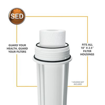 Remove Unwanted Particles with Our Advanced Sediment Purification Cartridge 10*10*30cm