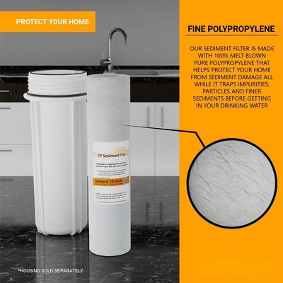Remove Unwanted Particles with Our Advanced Sediment Purification Cartridge 10*10*30cm