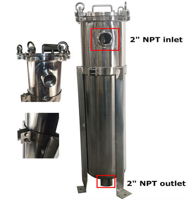 Other Attributes Durable Bag Filter Housing for Liquid Processing Weight KG 62